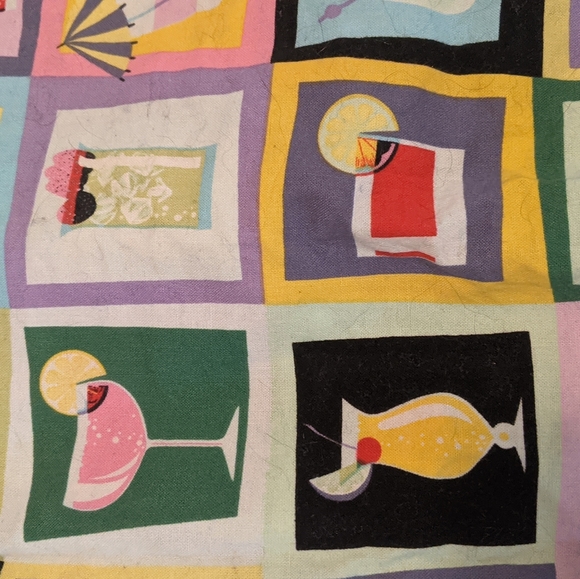 Happy Hour Skirt/Shorts - Cocktails anyone? Sz 6 - Picture 6 of 6